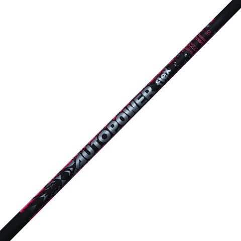 Hero image of the AutoPower Flex golf shaft designed for speed, stability, and a traditional feel.