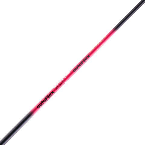 Hero image of the AutoFlex golf shaft featuring KHT technology for speed, stability, and distance.