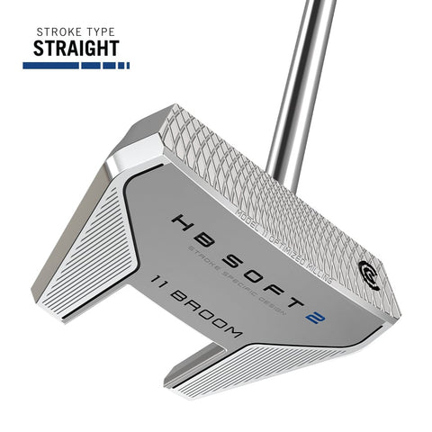 Cleveland HB Soft 2 Putter – Model 11C Broom (MHBSOFT2-11CBROOM)