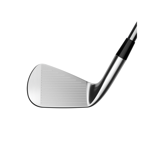 Direct image of COBRA 3DP MB irons club face with compact blade design and modern 3D-printed construction