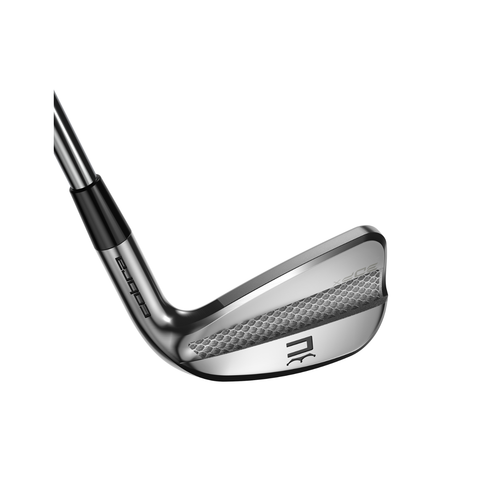 Hero image of COBRA 3DP X irons with compact design and high-MOI forgiveness