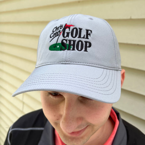 Chris Cote's Golf Shop Performance Cap - Grey