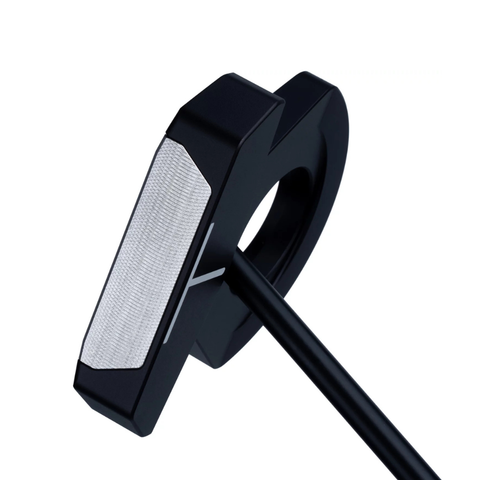Angled image of LAB Golf DF3i putter with compact, forgiving design and insert face