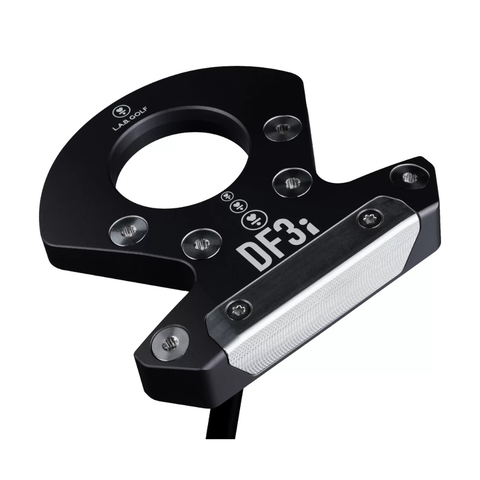 Hero image of LAB Golf DF3i putter with compact, forgiving design and insert face