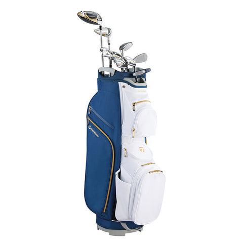 TaylorMade Kalea Gold 10 Piece Set – Blue/White (N29032)