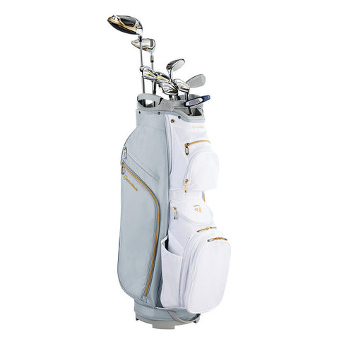 TaylorMade Kalea Gold 10 Piece Set – Gray/White (N29034)
