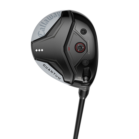 Hero image of Quantum Triple Diamond fairway wood with compact, low-spin design