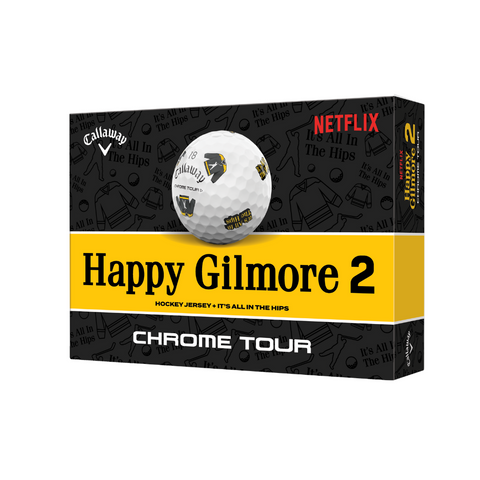 Chrome Tour Happy Gilmore 2 Golf Balls