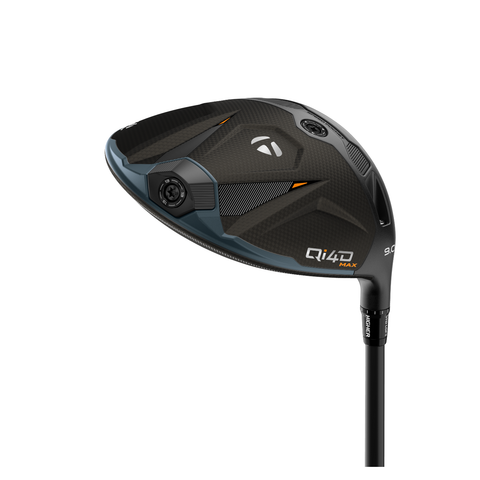 TaylorMade Qi4D Max driver hero image, angled view showing modern aerodynamic head shape