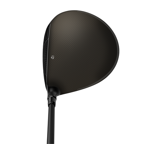 TaylorMade Qi4D Max driver image, overhead view showing shape of the clubhead
