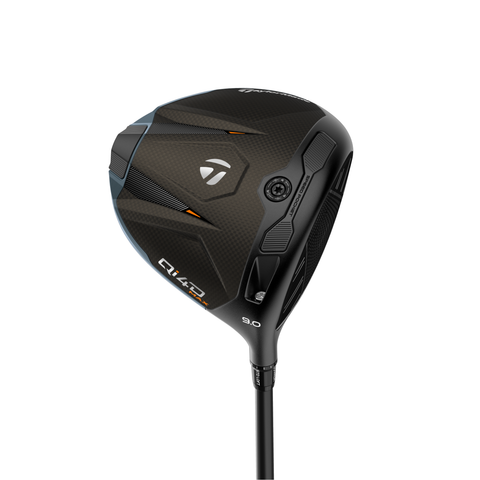 TaylorMade Qi4D Max driver hero image, angled view showing modern aerodynamic head shape
