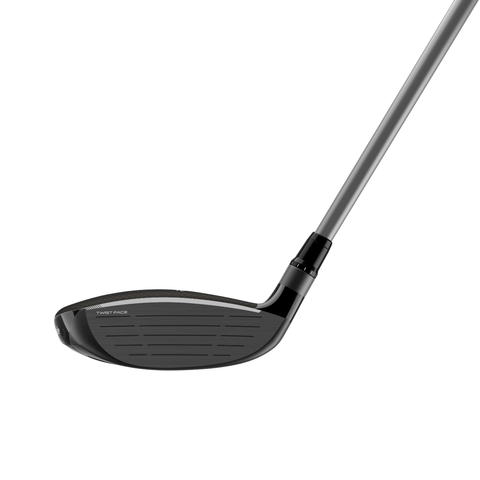 Image of the TaylorMade Qi4D Max Lite fairway wood, direct view of the club face