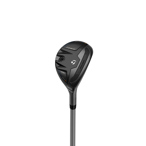 TaylorMade Qi4D Max Lite hybrid hero image, angled view showing compact forgiving head