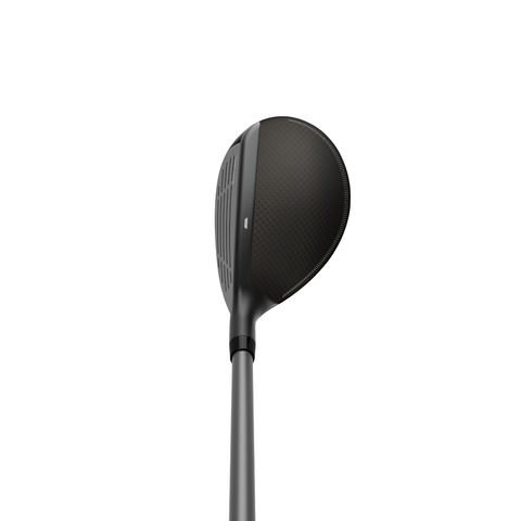 TaylorMade Qi4D Max Lite hybrid image, overhead view showing shape of the clubhead
