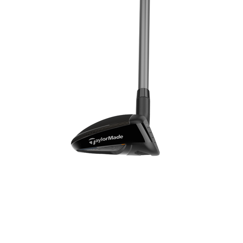 TaylorMade Qi4D Max Lite hybrid image, direct view showing side of the clubhead