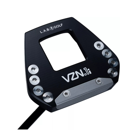 Hero image of the VZN.1i putter with advanced alignment and zero-torque technology.