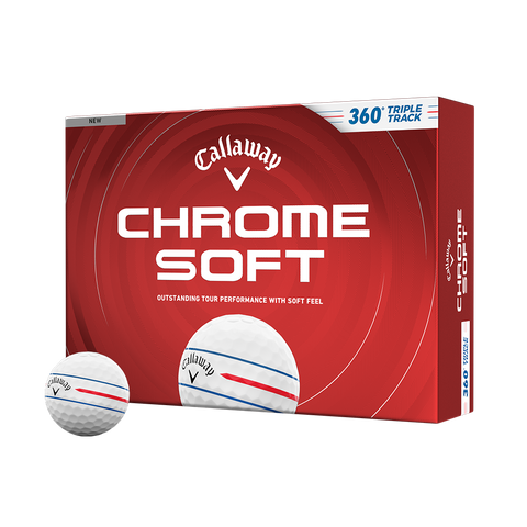 Callaway Chrome Soft Golf Balls – 360 Triple Track (12692-360TT)