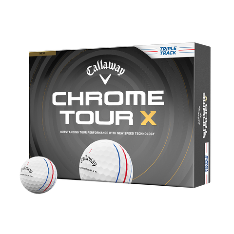 Callaway Chrome Tour X Golf Balls – Triple Track (12698-TT)