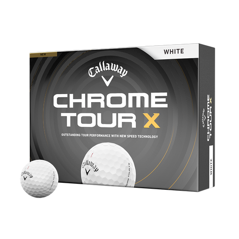 Callaway Chrome Tour X Golf Balls – White (12698-WHT)