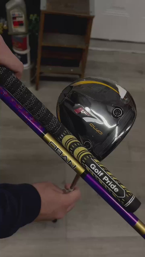 r7 Quad Mini Driver with Oban Kiyoshi Purple - Custom Build