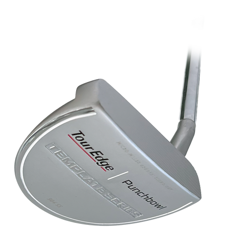 Tour Edge Template Punchbowl Putter – Silver PVD