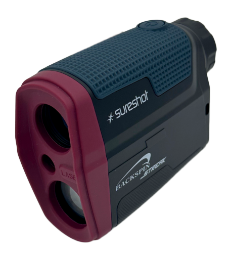 Sureshot Xponent Streak Rangefinder – Black (BACKSPINSTRK), front lenses
