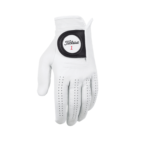Titleist Players Glove – Pearl (6629E), left hand, back