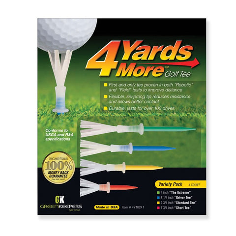 4 Yards More Tees – Combo Pack (GolfMax 1724)