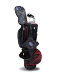 US Kids UL7 39" 3 Club Carry Set – Black/Red, Right Hand (20101)