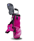 US Kids UL7 39" 3 Club Carry Set – Pink/White, Right Hand (20103)
