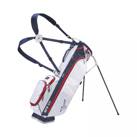 Mizuno BR-D1 Stand Bag – Navy/Red (240282.5110)