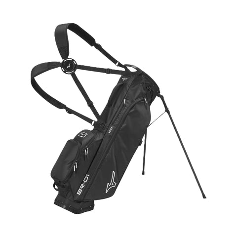 Mizuno BR-D1 Stand Bag – Black/Smoke (240282.9093)