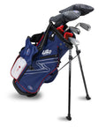 US Kids UL7 48" 5 Club Stand Set – Navy/Red, Right Hand (23102)