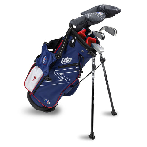 US Kids UL7 48" 5 Club Stand Set – Navy/Red, Right Hand (23102)