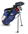 US Kids UL7 48" 5 Club Stand Set – Navy/Red, Left Hand (23142)