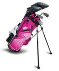 US Kids UL7 51" 5 Club Stand Set – Pink/White, Right Hand (24103)