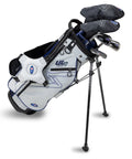 US Kids UL7 51" 5 Club Stand Set – Silver/Navy, Left Hand (24142)