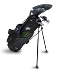US Kids UL7 57" 5 Club Stand Set – Black/Green, Left Hand (26141)