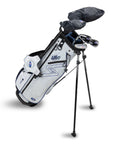 US Kids UL7 60" 5 Club Stand Set – Silver/Navy, Left Hand (27142)
