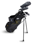 US Kids UL7 63" 5 Club Stand Set – Black/Gold, Left Hand (28141)