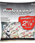 Pride PTS Wood Tees – 2 1/8" Small (25/bag) (GolfMax 4205)