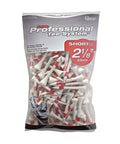Pride PTS Wood Tees – 2 1/8" Large (120/bag) (GolfMax 4305)