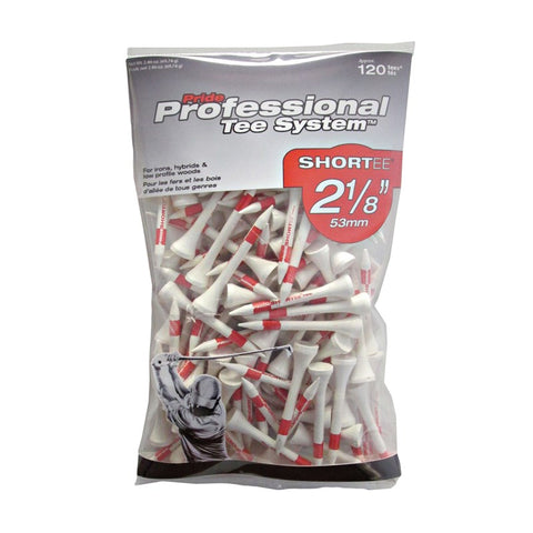 Pride PTS Wood Tees – 2 1/8" Large (120/bag) (GolfMax 4305)