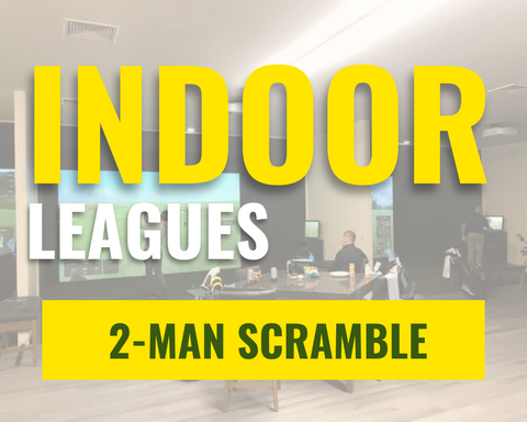 2-Man Scramble Indoor Golf League - Mondays from 4-6pm