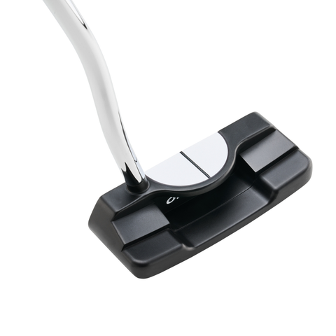 Rear image of Odyssey Ai-DUAL Double Wide ½ Ball DB putter with wide profile and alignment design