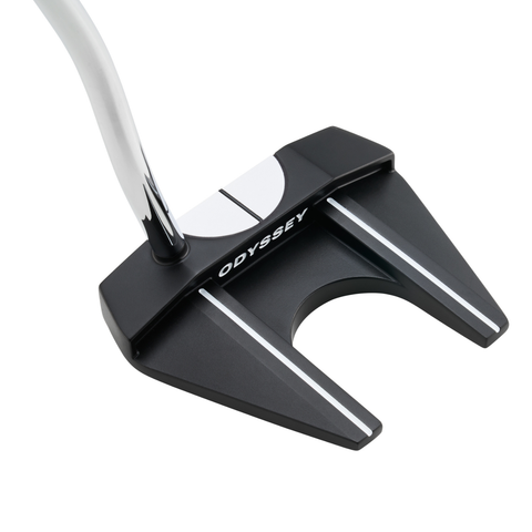Rear image of Odyssey Ai-DUAL #7 Cruiser ½ Ball putter with extended length and alignment design