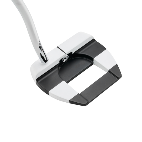 Rear image of Odyssey Ai-DUAL Jailbird Mini DB putter with compact mallet design