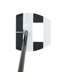 Overhead image of Odyssey Ai-DUAL Square 2 Square Jailbird putter with mallet design and center shaft