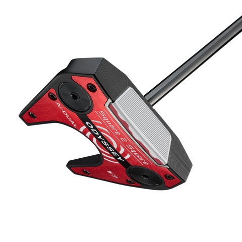 Hero image of Odyssey Ai-DUAL Square 2 Square #7 putter with center-shafted mallet design