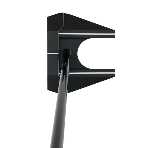 Overhead image of Odyssey Ai-DUAL Square 2 Square #7 putter with center-shafted mallet design